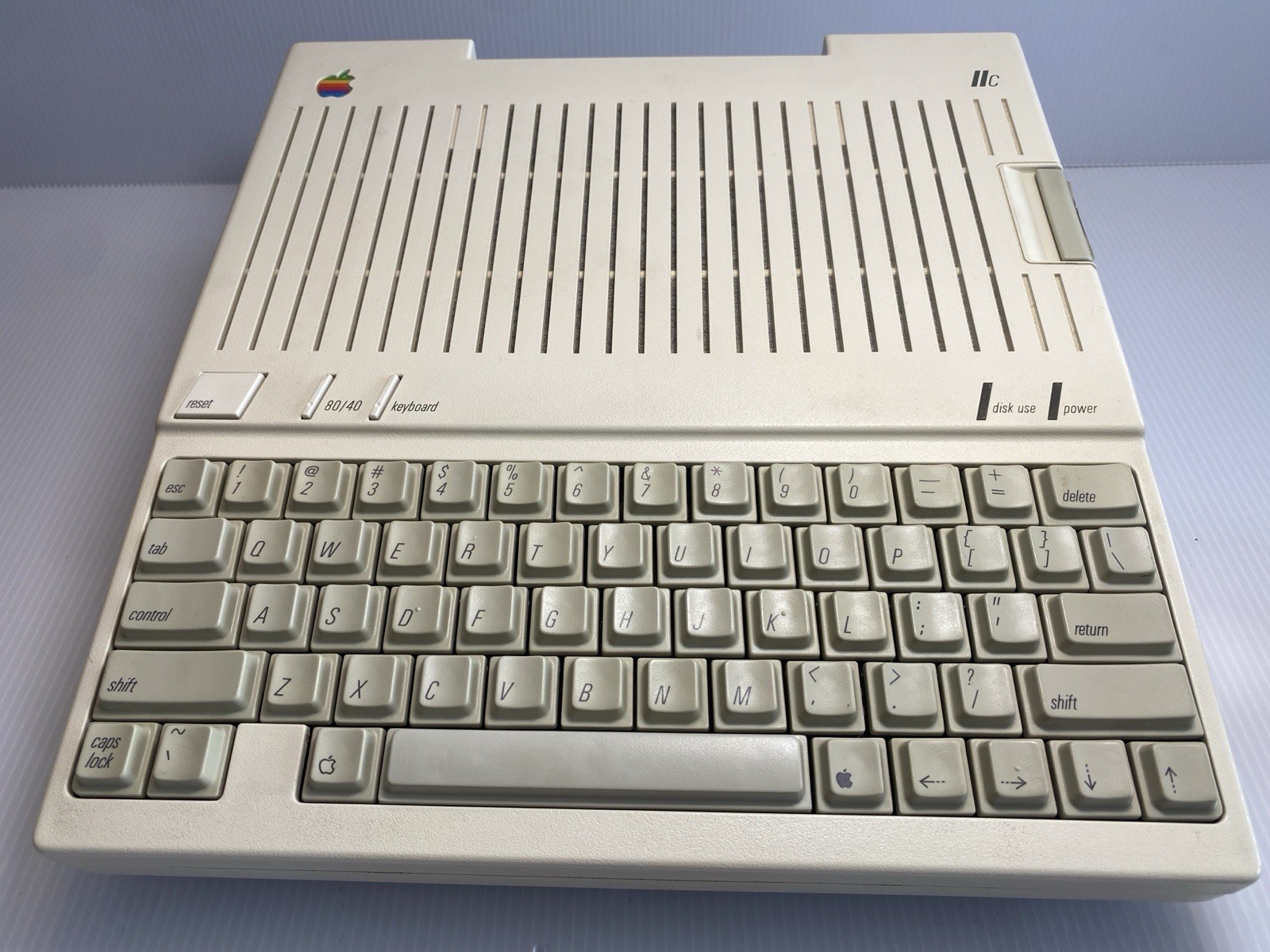VINTAGE | Apple IIc with New, Updated Apple IIc Power Supply | Working Perfectly