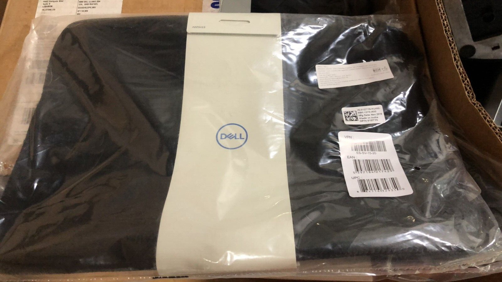 LOT OF 10 NEW Genuine Dell Notebook 15 Sleeve Case ES1520V 1271N