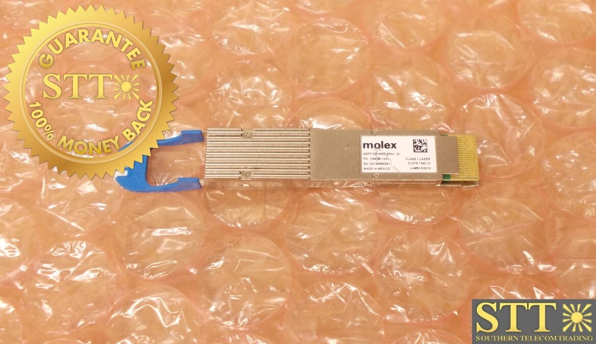 1064281103 MOLEX QSFP-DD-400G-DR4+TRX 1310NM 2