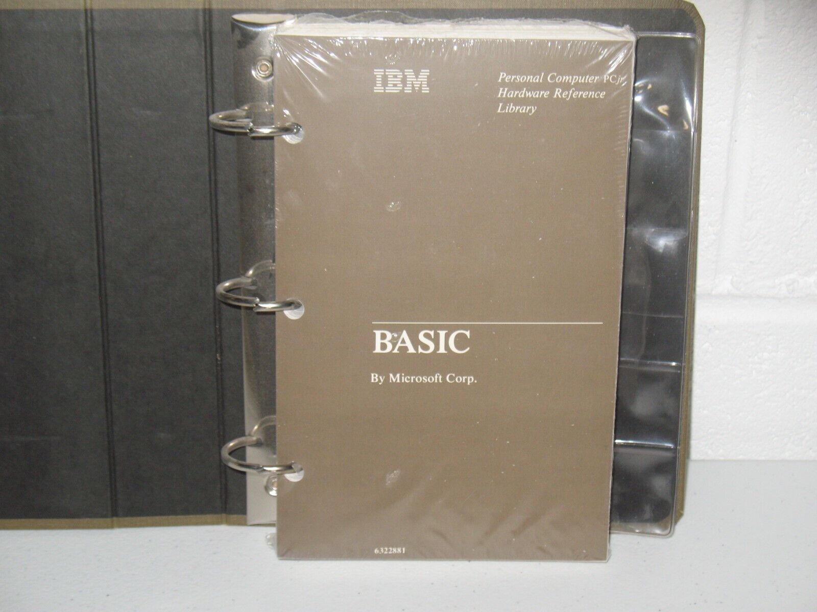 IBM 6322881 NEW SEALED Basic Personal Computer PCjr Hardware Reference Library