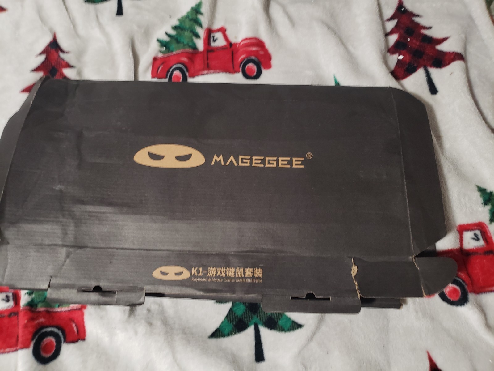 Magegee Gaming Keyboard (K1) and Mouse (G6S) Combo Set: Wired Backlight Black