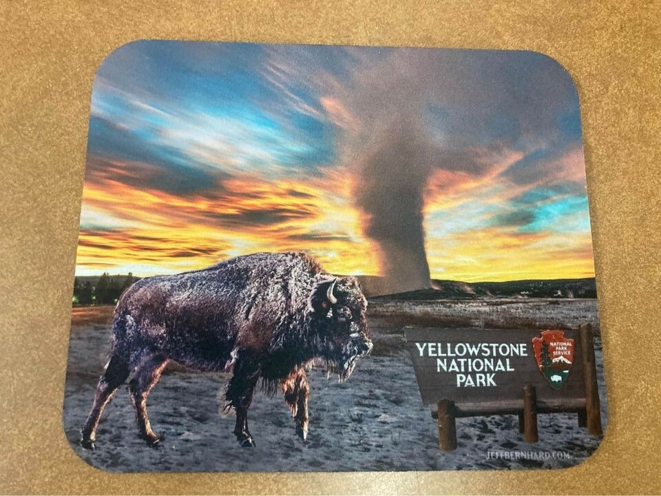 Yellowstone National Park Mouse Pad