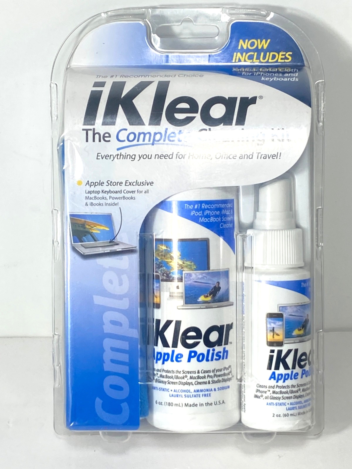 Apple Polish Cleaning Kit iKlear iPhone iPod Macbook iMac Apple Displays In box