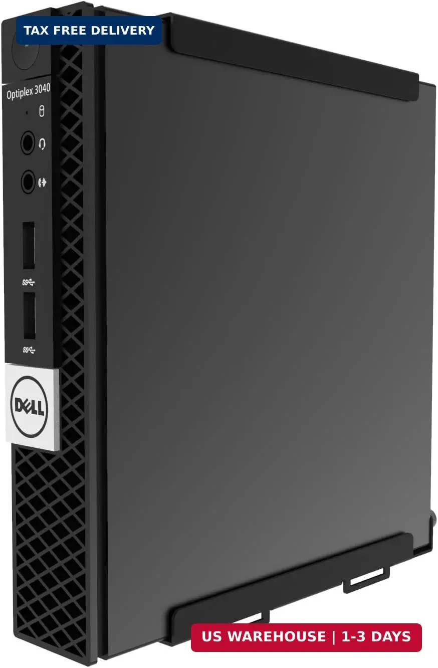 Mini PC Mount for Dell Micro Mount, Wall VESA and Under Desk