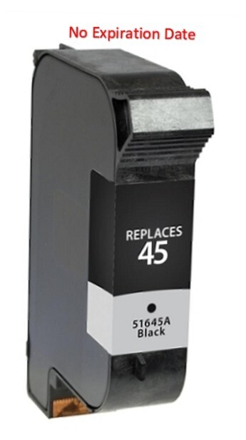 5 each for HP 45 Black HP 45 51645A Color Copier 100 Designjet 700 