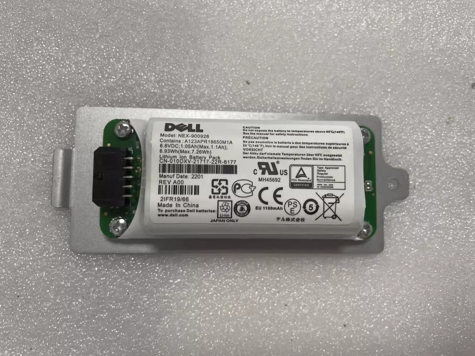 Dell 10DXV 0KVY4F 0FK6YW PS4210 PS6210 PS6610 Smart Controller Battery 010DXV