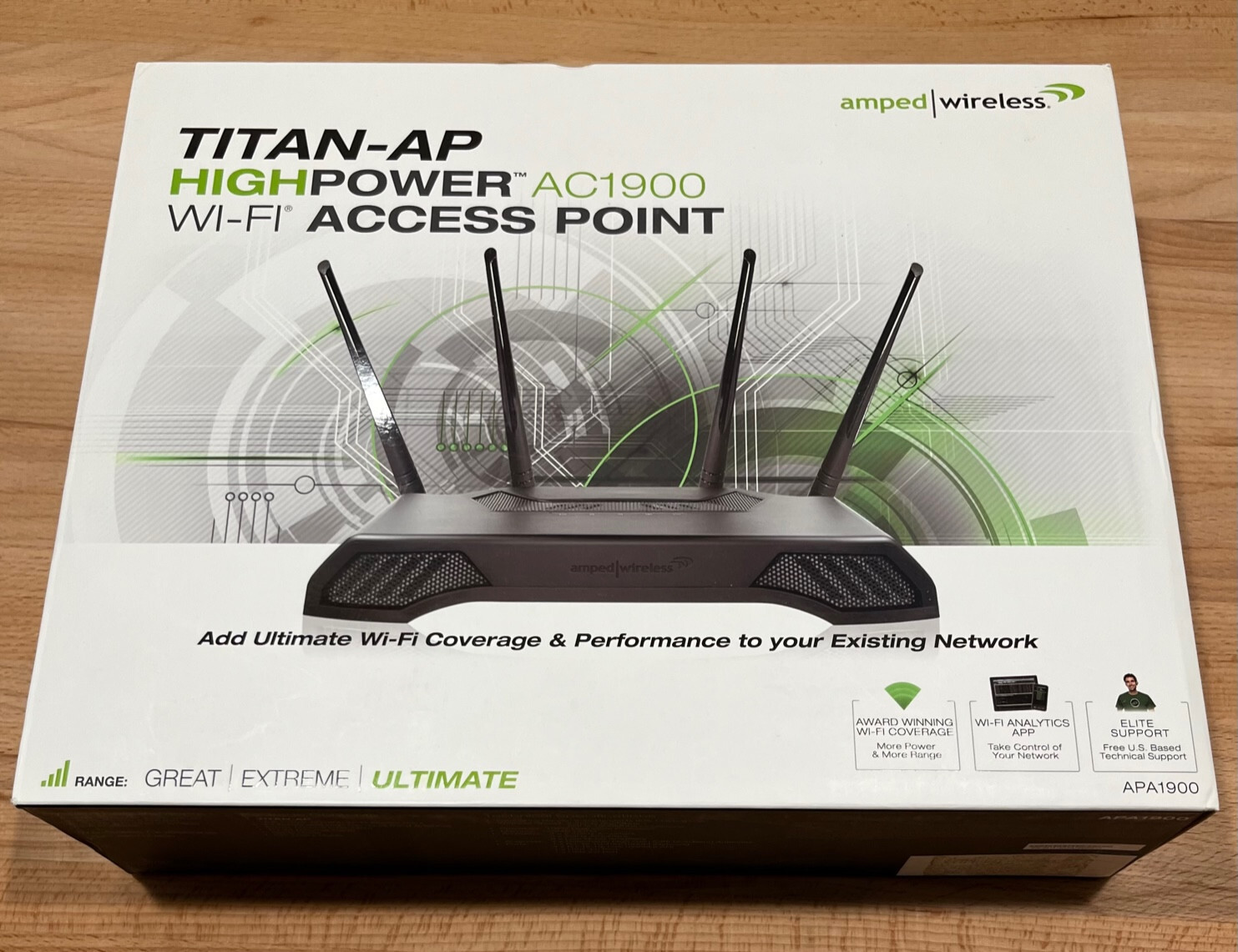 Amped Titan-AP Highpower WiFi Access Point