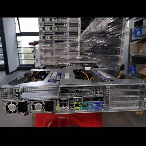 Supermicro AS-2023US-TR4 Server 12X3.5"(4XNVME) W/ 2XAMD EPYC 7532 CPU /256G RAM
