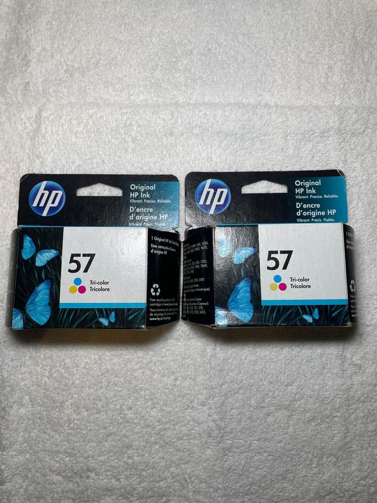 New HP Inc. HP 57 (C6657AN) Tri-color Original Ink Cartridge Exp 2025
