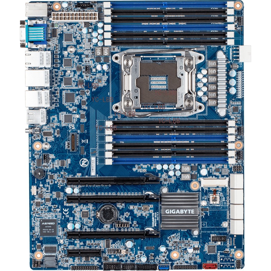 GIGABYTE MU70-SU0 Intel chipset C612 xeon e5 ddr4 LGA 2011-3 server motherboard