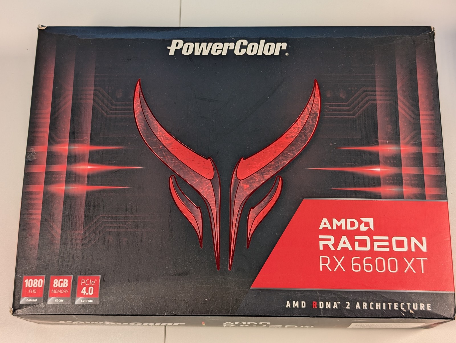 PowerColor AMD Radeon RX 6600 XT 8 GB GDDR6 AXRX 6600XT 8GBD6-3DHE/OC