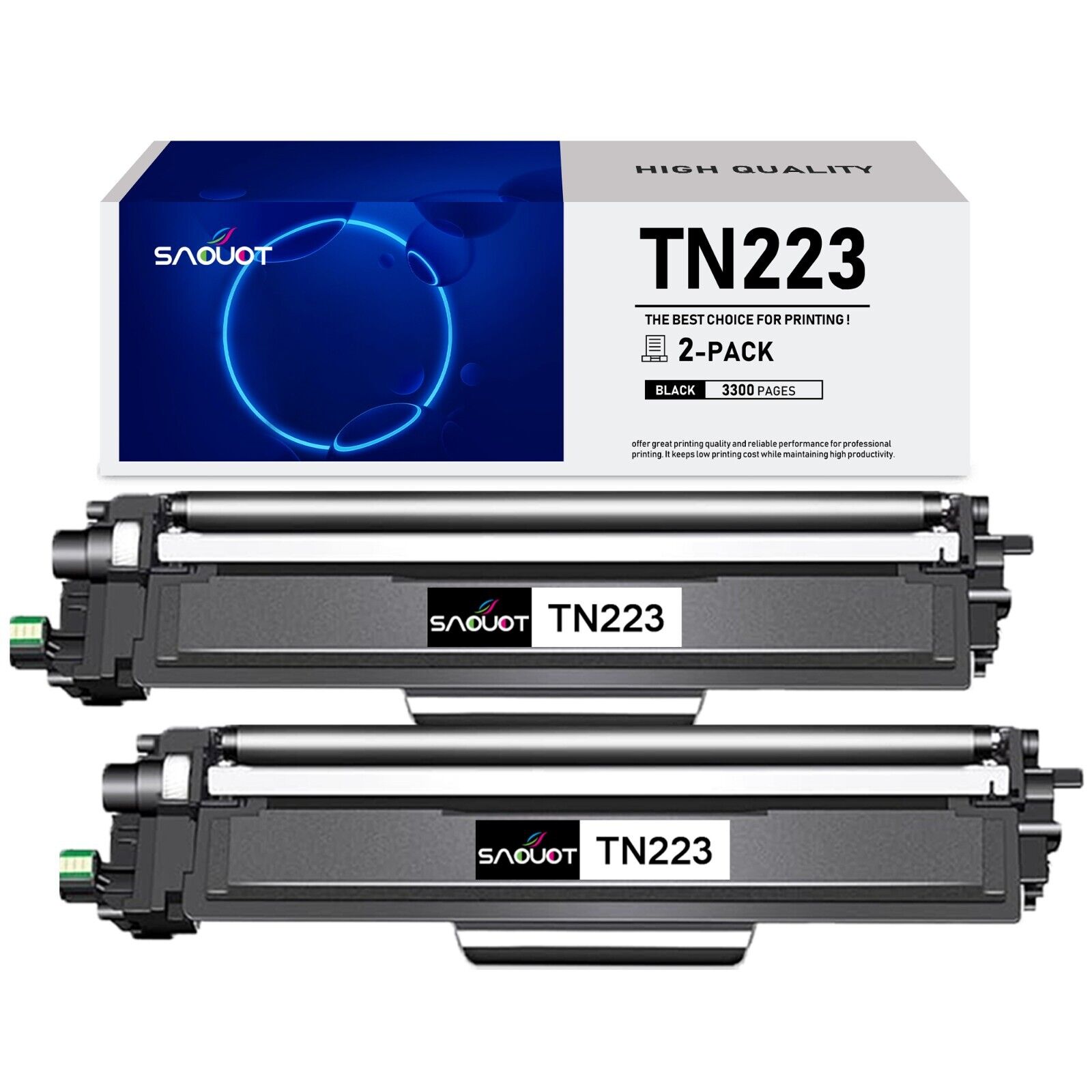 TN223 Toner Cartridge Replacement for Brother HL-L3290CDW L3210CW MFC-L3750CDW