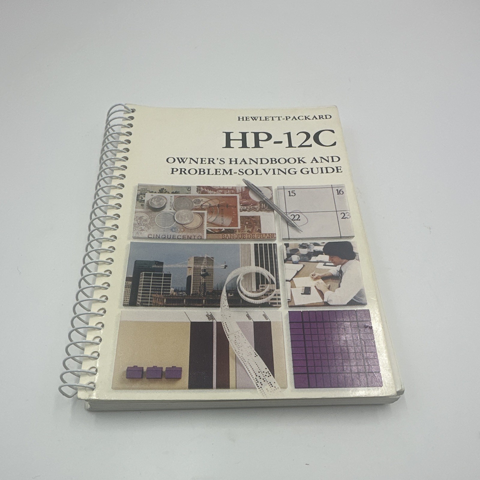 Vintage HP-12C Financial Calculator Owner's Handbook 1983 Rev D 00012-90001