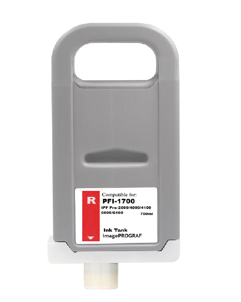 PFI-1700 Red Ink Cartridge for IPF Pro 4000s 4100s 6000s 6100s 6000 6100 2000