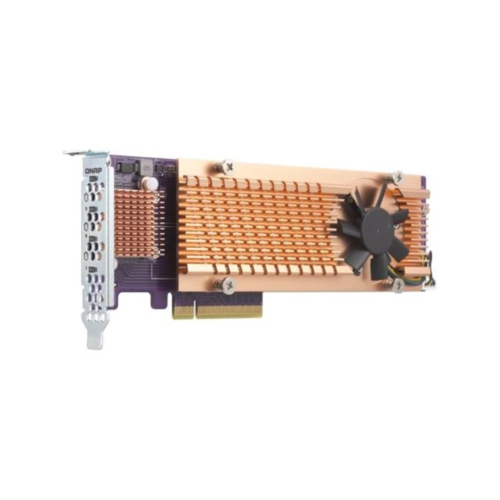QNAP Systems Inc. QM2-4P-384 Ac Quad M.2 Pcie Ssd Expansion Card Supports Up To