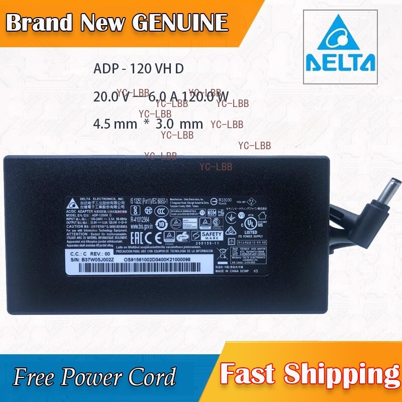 Original MSI GF63 Thin GF63 12th Gen Intel / Intel Arc A Series Laptop Charger
