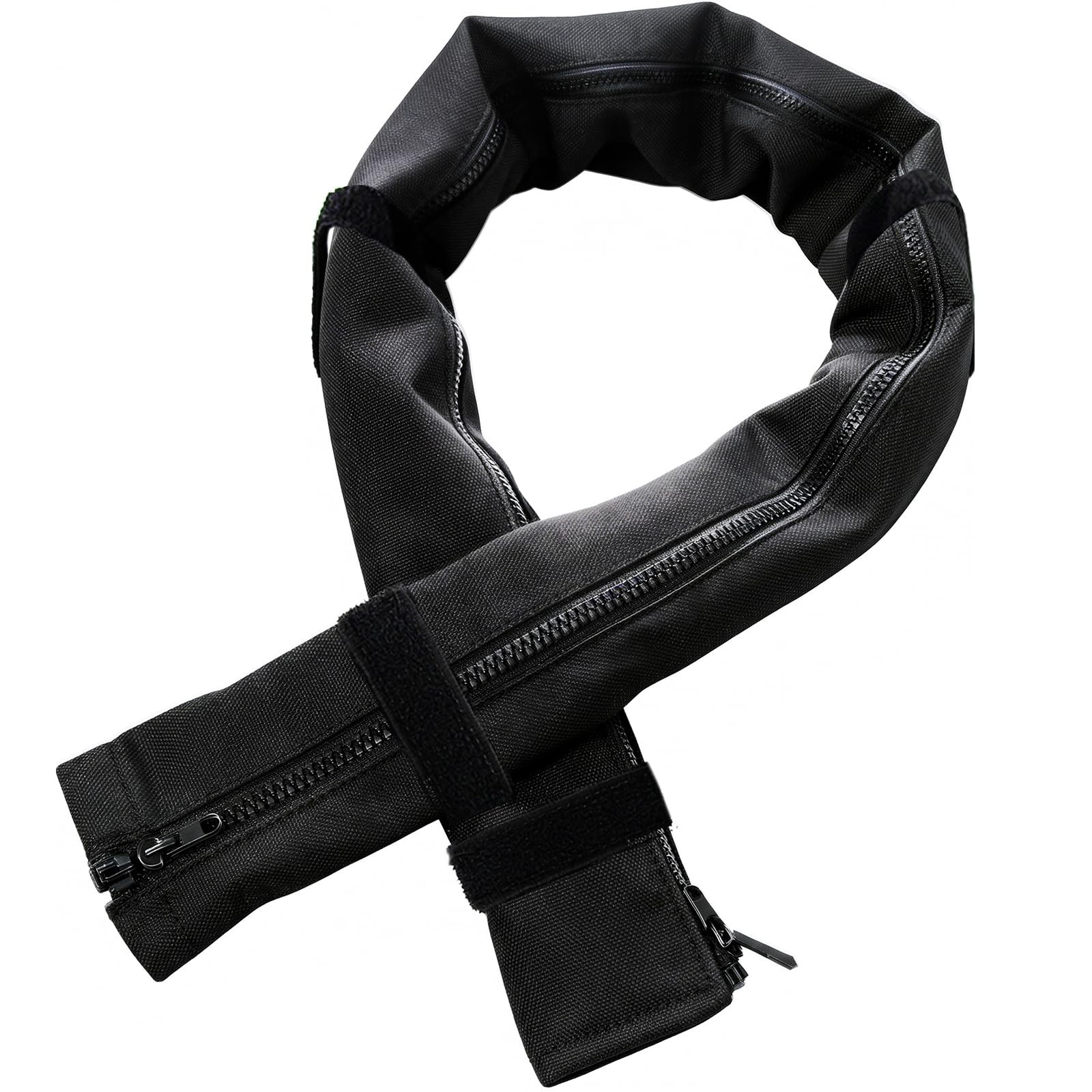 48Inch Zippered Trolling Motor Cable Sleeve HeavyDuty Outboard 4 PCS Clips