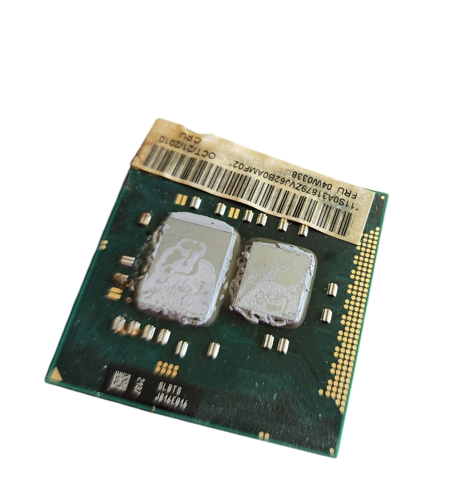 Intel® Core i5-560M 2-Core 2.66GHz 2.5 GT/s Socket G1 PGA988 Laptop CPU SLBTS