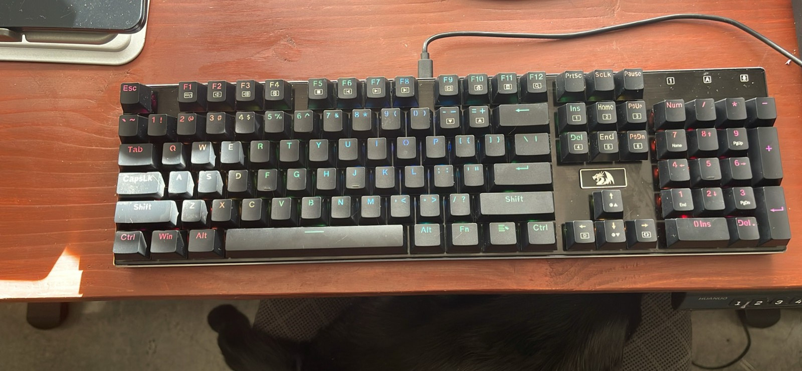 Redragon K556 RGB Mechanical Gaming Keyboard - Black