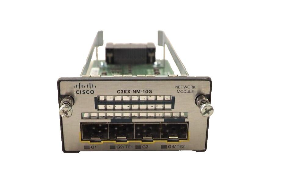 Cisco C3KX-NM-10G 10GB SFP Network Expansion Module 73-12299-04 for C3750