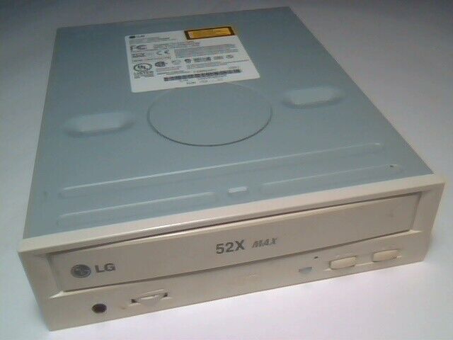 LG CD-ROM CD Drive CRD-8522B 1.02 Feb 2001 52X MAX 40-pin IDE ATA vintage