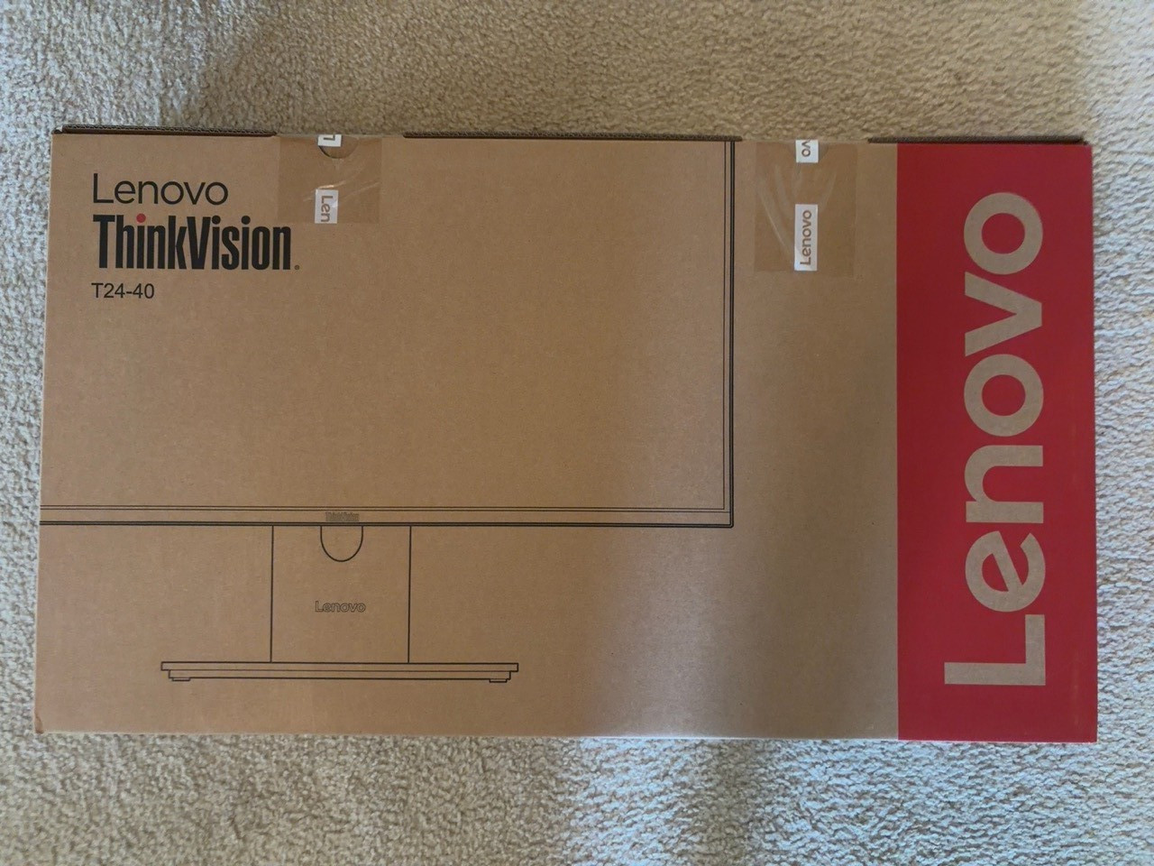 Lenovo ThinkVision T24-40 23.8" FHD 120Hz IPS Monitor NEW Sealed
