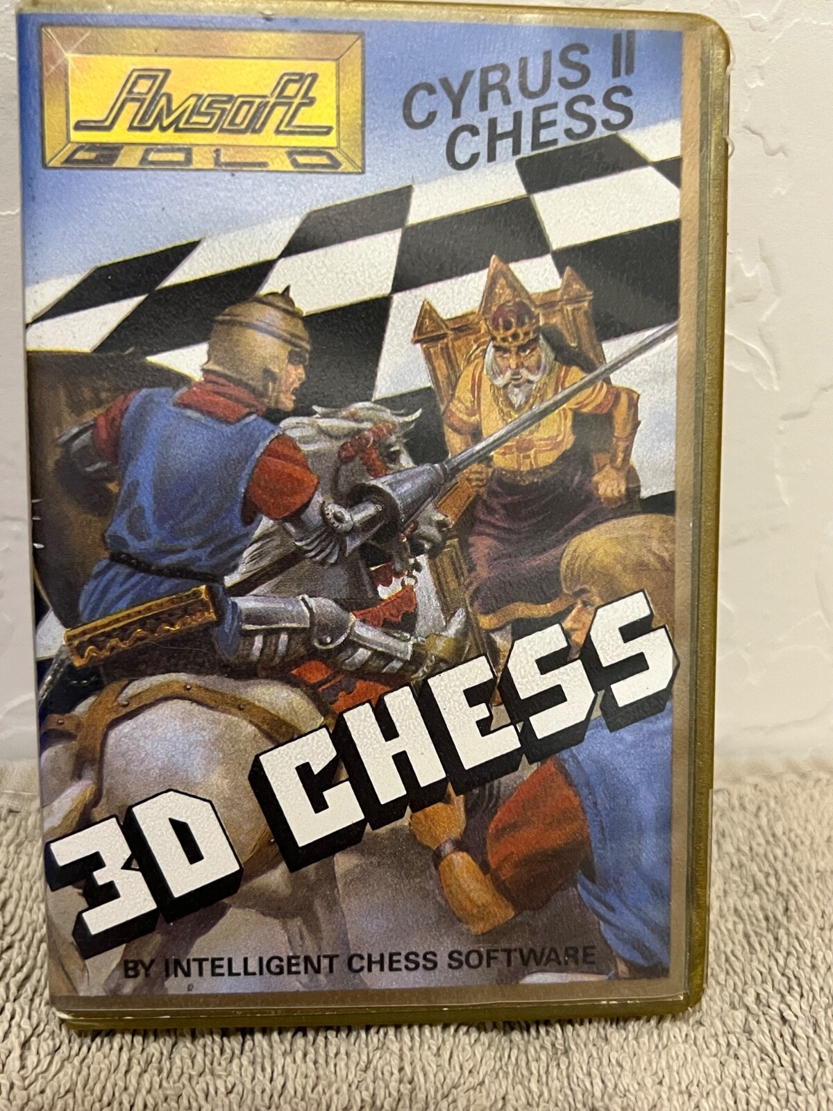 3d Chess Amsoft Cyrus II Chess Amstrad CPC Cassette game
