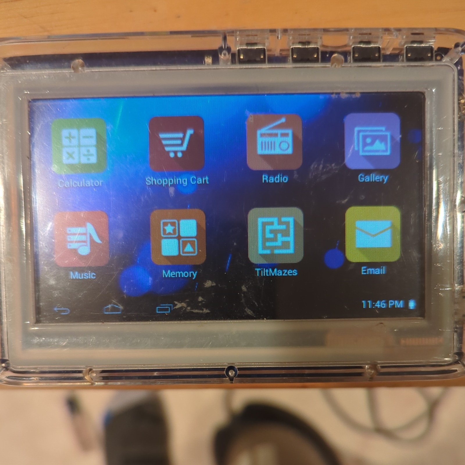 JPay JP5 Mini See Through Jail Prison Tablet - J Pay five mini WORKS TESTED