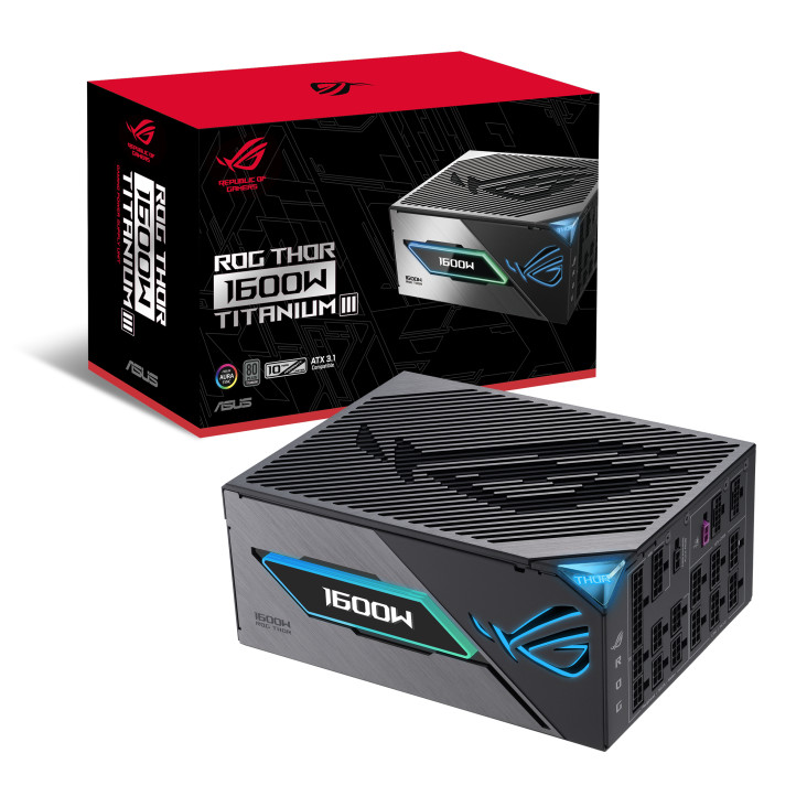 NEW ASUS ROG Thor 3 1600W Titanium GaN Power Supply Fast Shipping Free Delivery