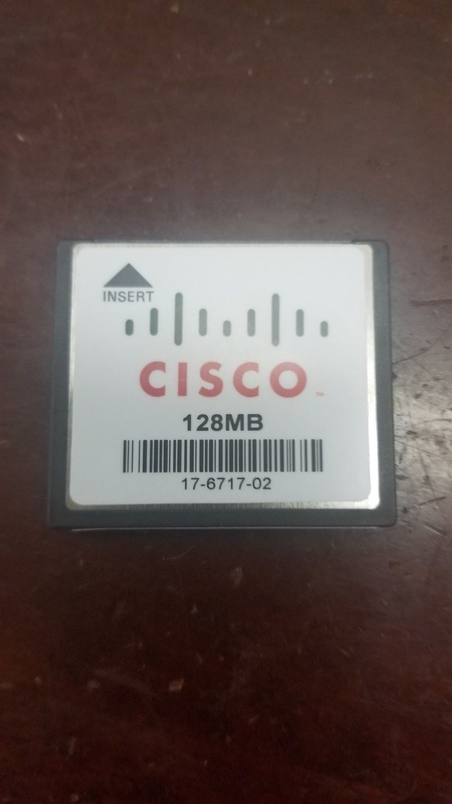 CISCO 128MB CF Compact Flash Memory Card 17-6717-02