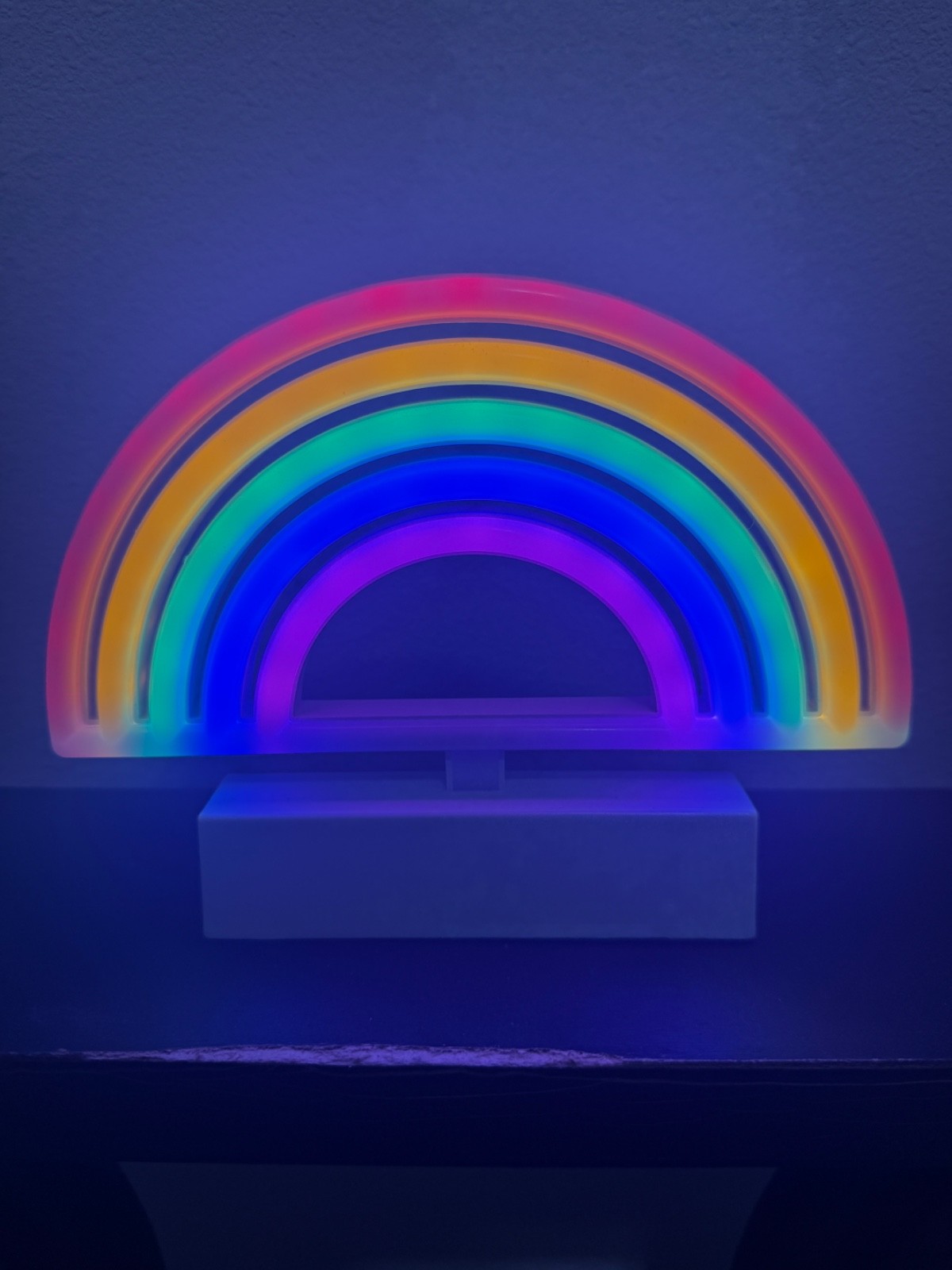 RAINBOW Neon LED Light Battery