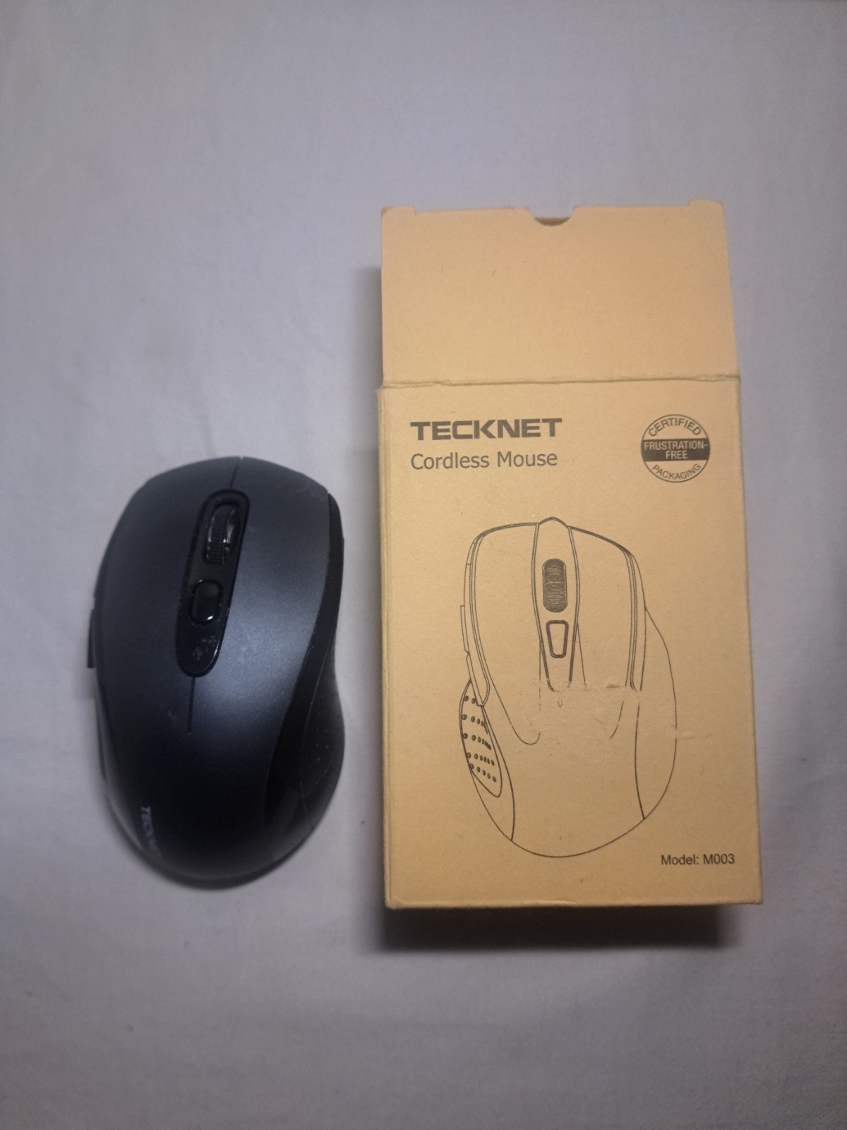 Tecknet Cordless Mouse Pointer for Computer or Laptop M003