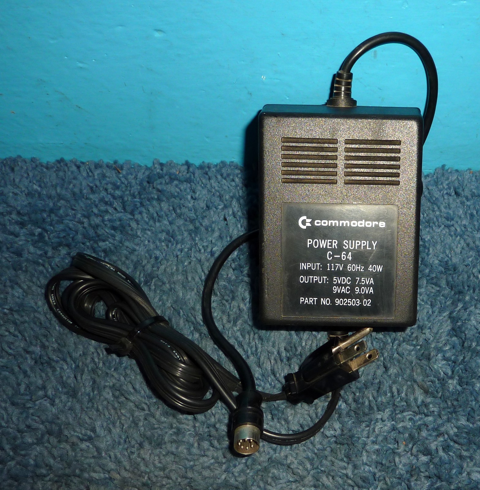 Commodore C-64 Power Supply for 64 Computer