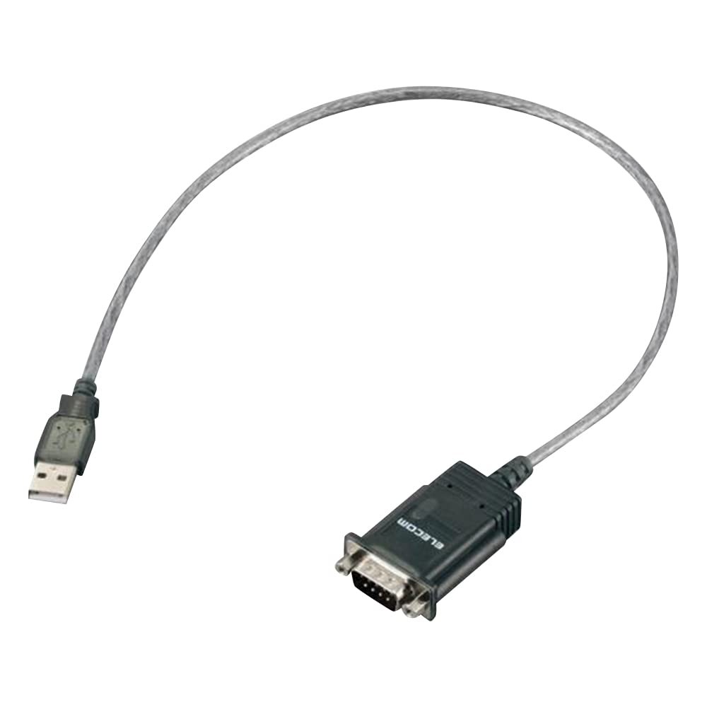 ELECOM USB to Serial Cable for Modems, USB Male to RS-232C, UC-SGT1