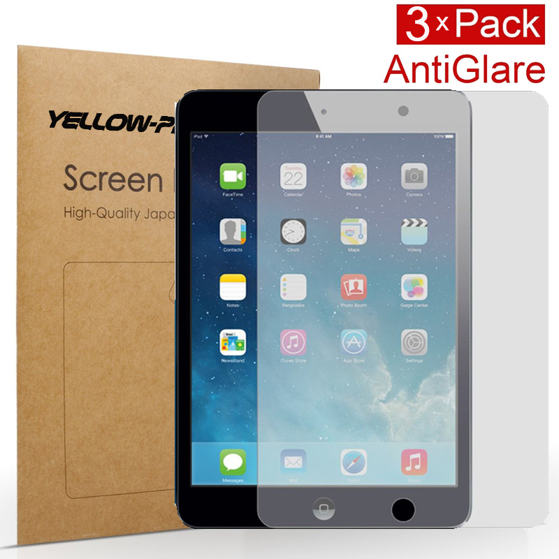 3x New Anti-glare Matte Screen Protector Cover Film for Apple iPad Mini Air Pro