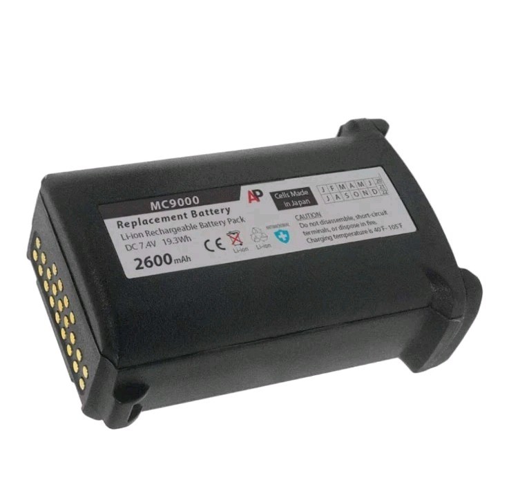 Replacement Battery for Motorola & Symbol MC9000-G/K Series Scanners | Lithium I