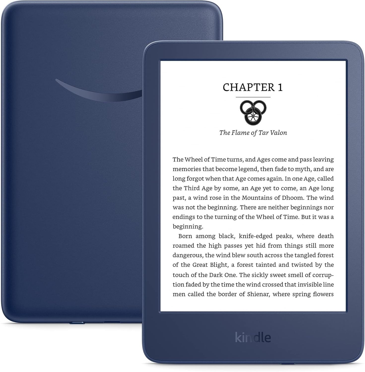 NEW Amazon Kindle 16GB 11th Gen Ultra Compact Extended Battery - RARE Denim BLUE