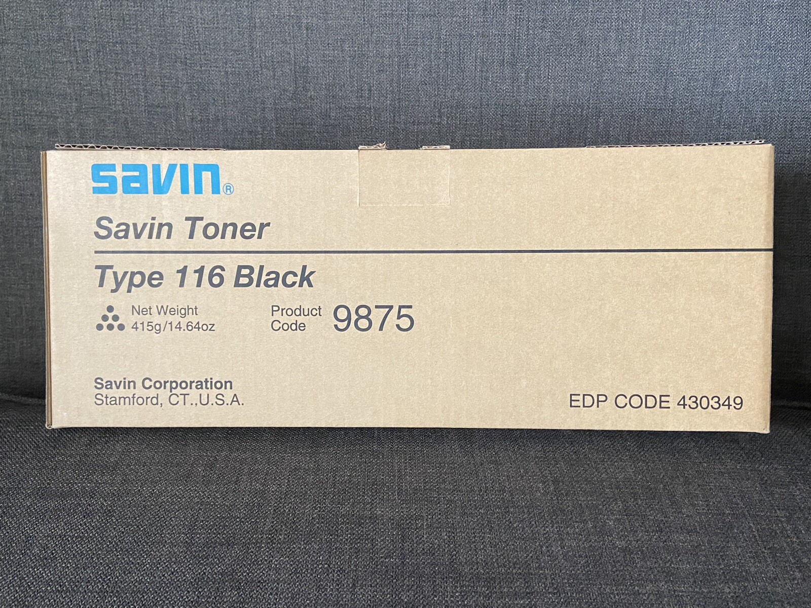 Original Ricoh Savin Lanier Genuine Toner 116 Black