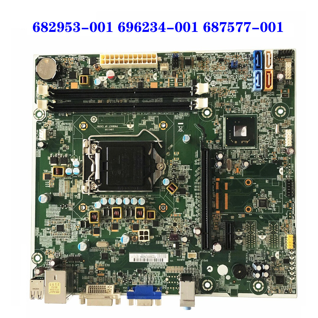 FOR HP Pro 3500 H61 Motherboard 16G DDR3 696234-001 100% Tested