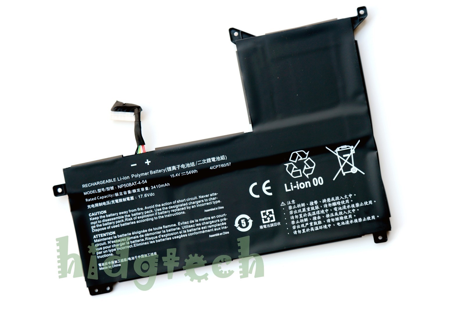 New Genuine NP50BAT-4-54 Battery for Gigabyte G5 KF KE GE Schenker XMG Focus 16