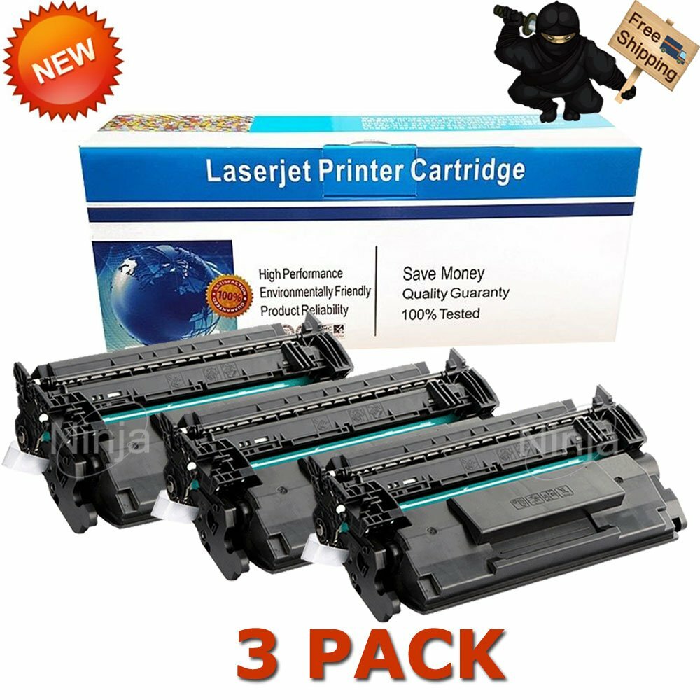 3x Pack Toner Compatible for HP CF287A 87A LaserJet Pro M501dn M506dn M506n M506