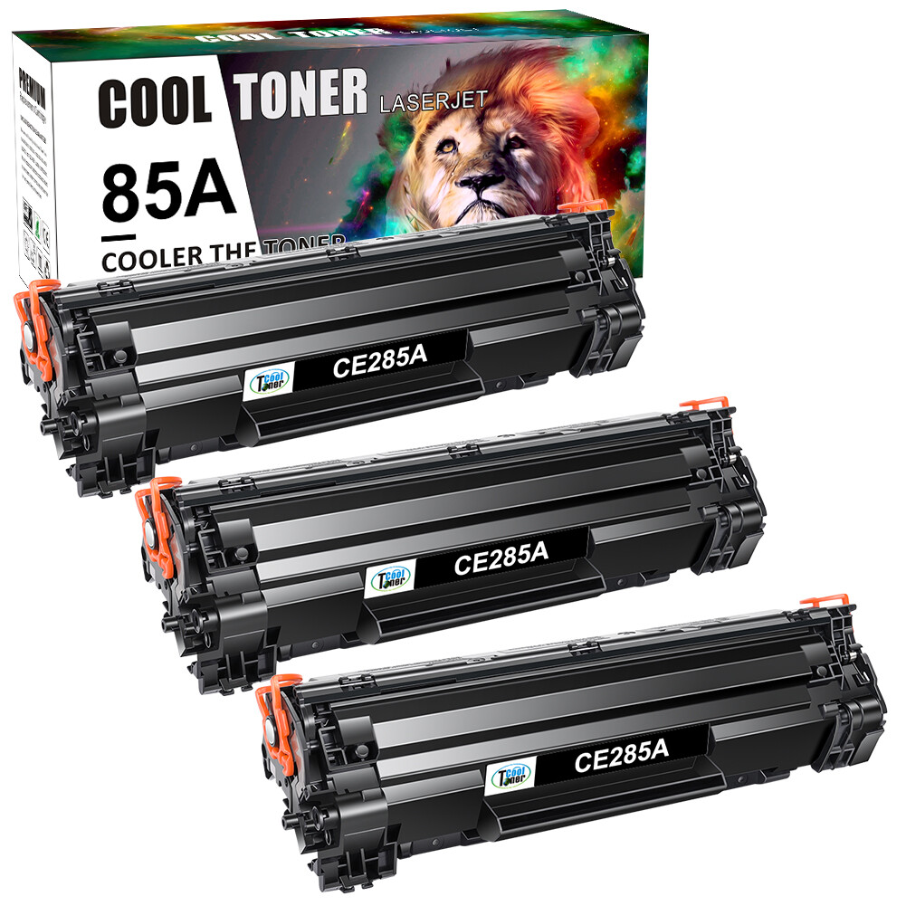 3x Toner Black Compatible With HP CE285A 85A LaserJet Pro P1102W P1102 M1217NFW