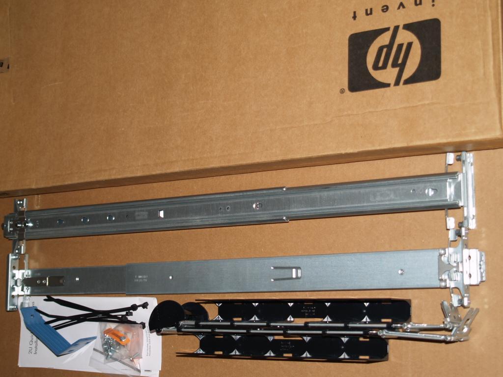 HP 574765-001 NEW Rack Rail Kit for Proliant DL380 G6 DL385 G5p DL385 G6 