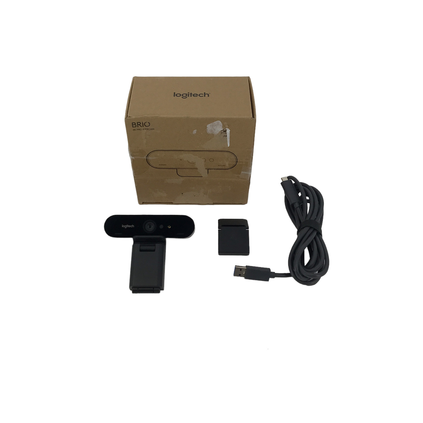 Logitech Brio 4K Pro Webcam 860-000589 V-U0040 Black #UMP3909
