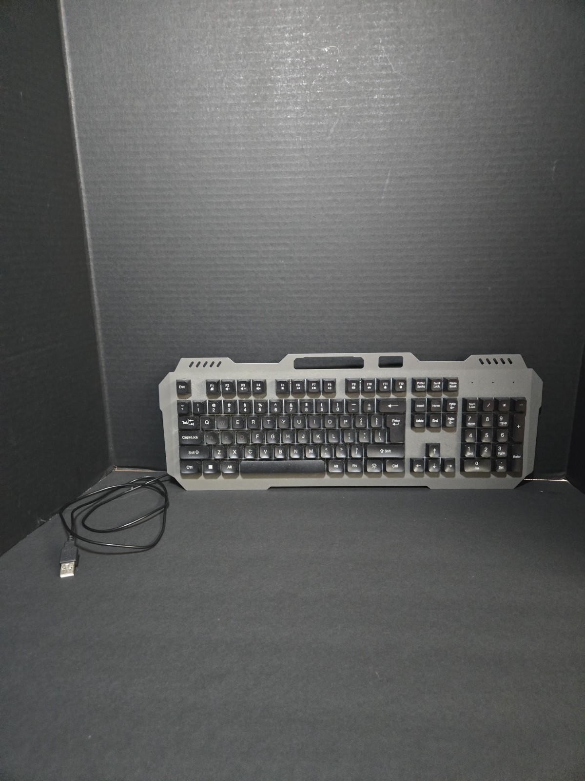 TITAN Wired LED Metal Gaming Keyboard 