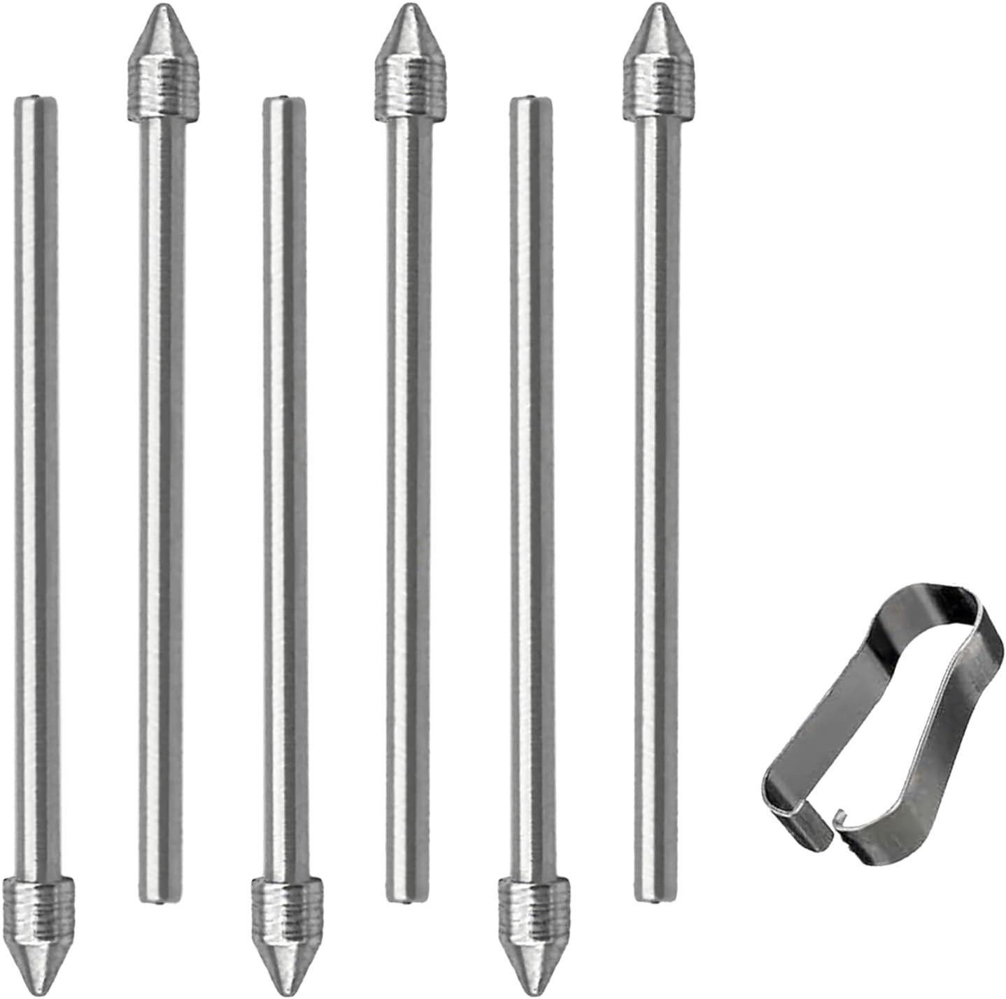 6 PCS Metal Nibs/Tips Replacement for Galaxy Tab S10 Ultra/S10+/S9/S9