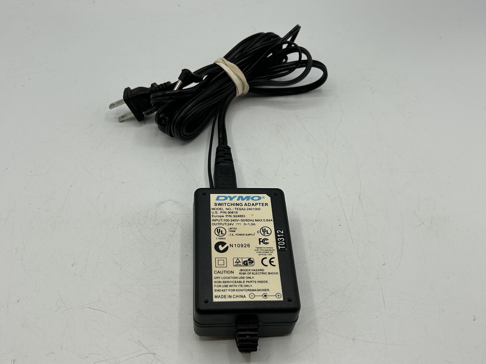 Genuine Dymo TESA2-2401000 AC Switching Power Supply Adapter 24V 1A 24W FREE S/H