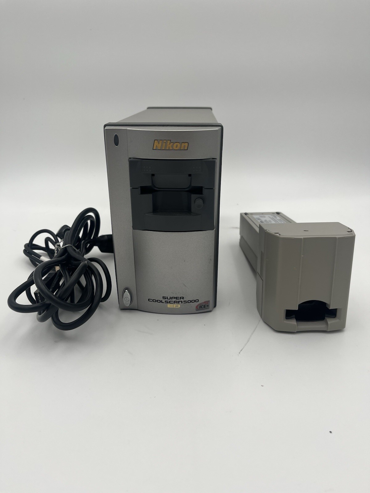 Nikon Super CoolScan 5000 ED LS-5000 Film Scanner w/ Strip Film Adapter- Tested