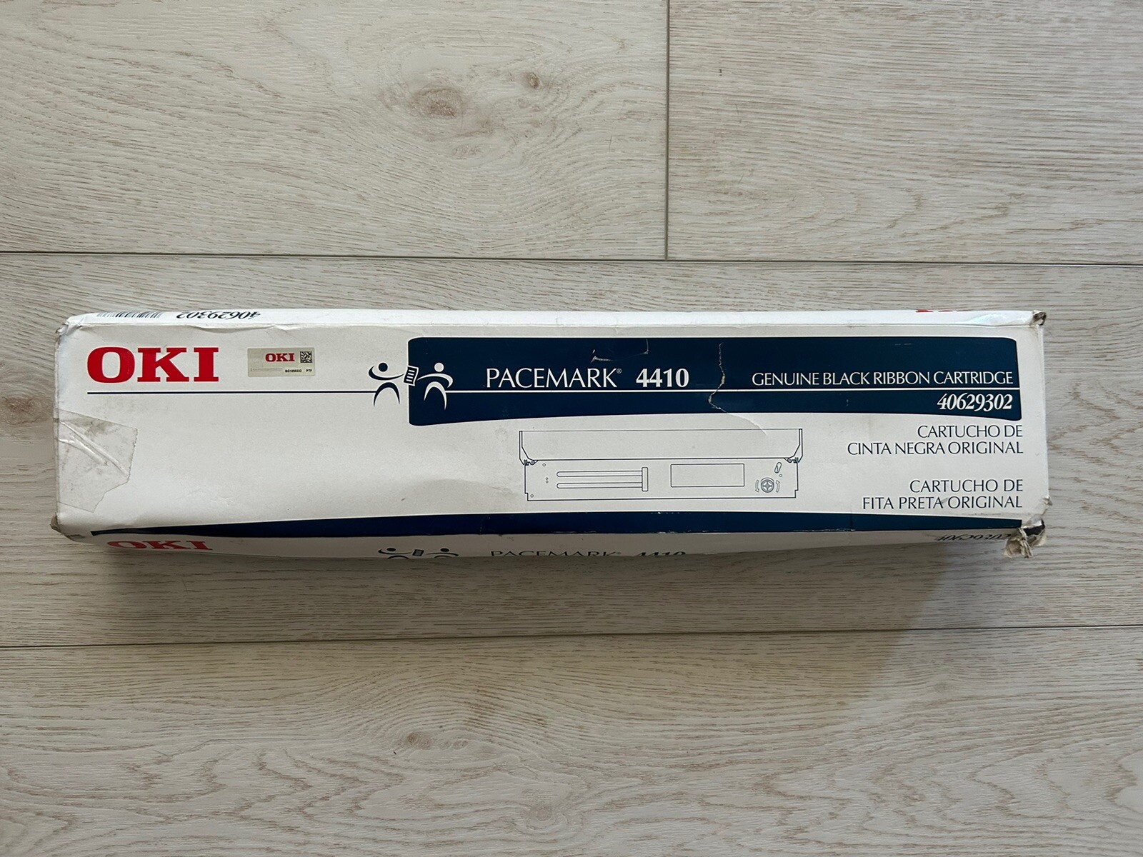 Genuine OKI / Okidata 40629302 Black Printer Ribbon Cartridge for PACEMARK 4410