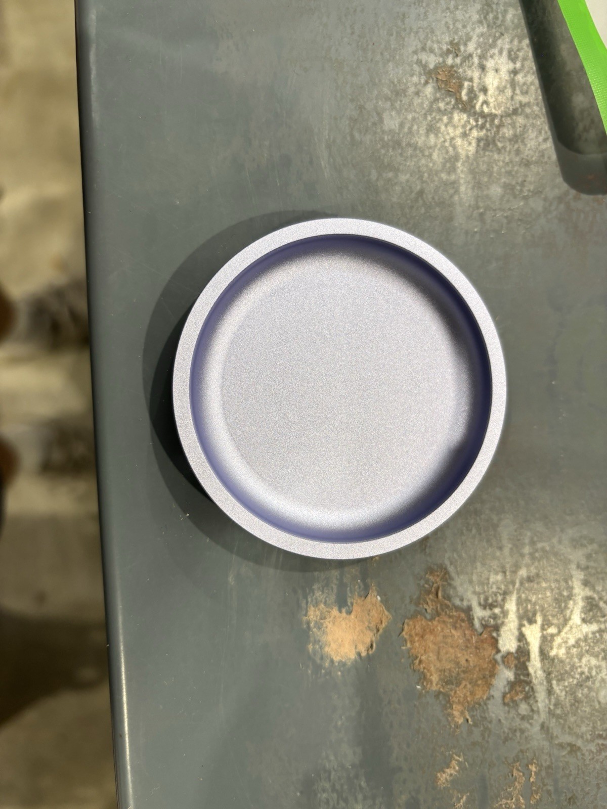 RAMA Works x GMK Lavender Round Tray SEQ2 Aluminum Catch-All Tray Rare